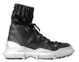 Dolce & Gabbana Black High Top Sneaker Bootie