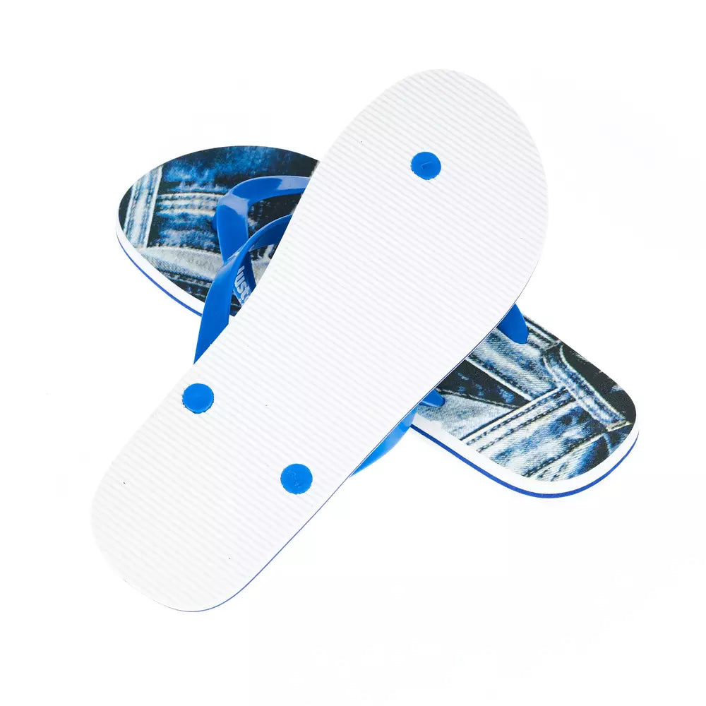 Just Cavalli Light Blue EVA Men Sandal