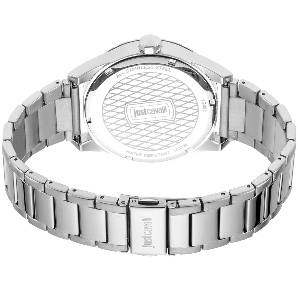 Just Cavalli Silver Men Watch