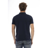 Baldinini Trend Blue Cotton Men Polo