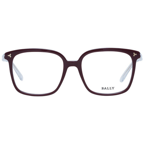 Bally Burgundy Plastic Glasses (Frames)