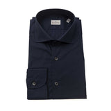 Bagutta Blue Cotton Men's Shirt