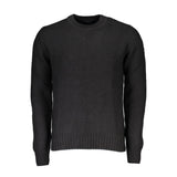 North Sails Gray Cotton Men Sweater