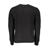 North Sails Gray Cotton Men Sweater