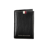 Tommy Hilfiger Black Leather Men Cardholder