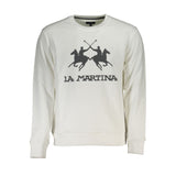 La Martina Elegant Long Sleeved Crew Neck Sweatshirt