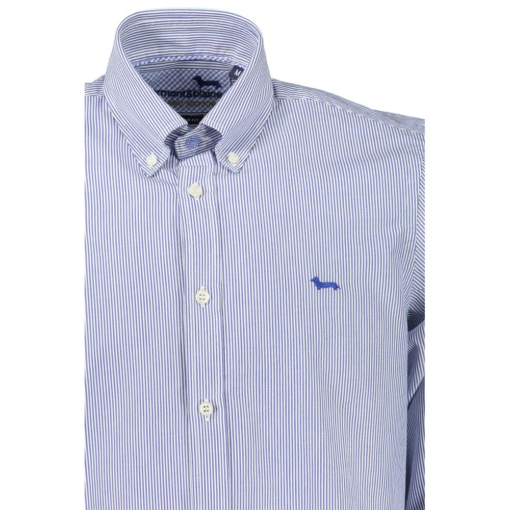 Harmont & Blaine Elegant Striped Long Sleeve Button-Down Shirt