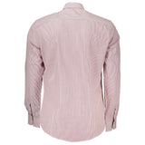 Harmont & Blaine Chic Pink Narrow-Fit Organic Cotton Shirt