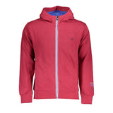 U.S. Grand Polo Chic Pink Fleece Hooded Sweatshirt