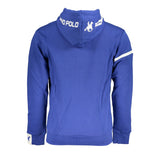 U.S. Grand Polo Classic Blue Hooded Fleece Sweatshirt