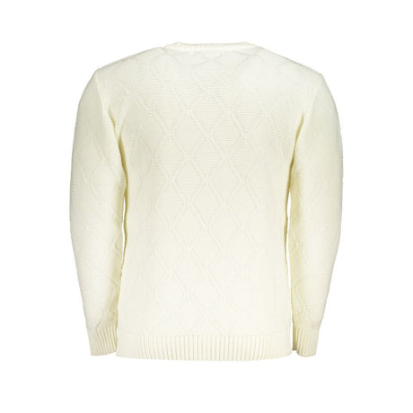 U.S. Grand Polo White Fabric Sweater