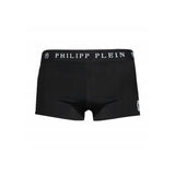 Philipp Plein Black Polyamide Men's Swimwear