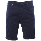 Dondup Chic Dark Blue Stretch Cotton Shorts