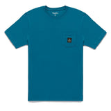 Refrigiwear Chic Light Blue Cotton Tee with Chest Logo