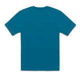 Refrigiwear Chic Light Blue Cotton Tee with Chest Logo