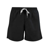 Yes Zee Black Polyester Men's Swimwear Boxer Shorts