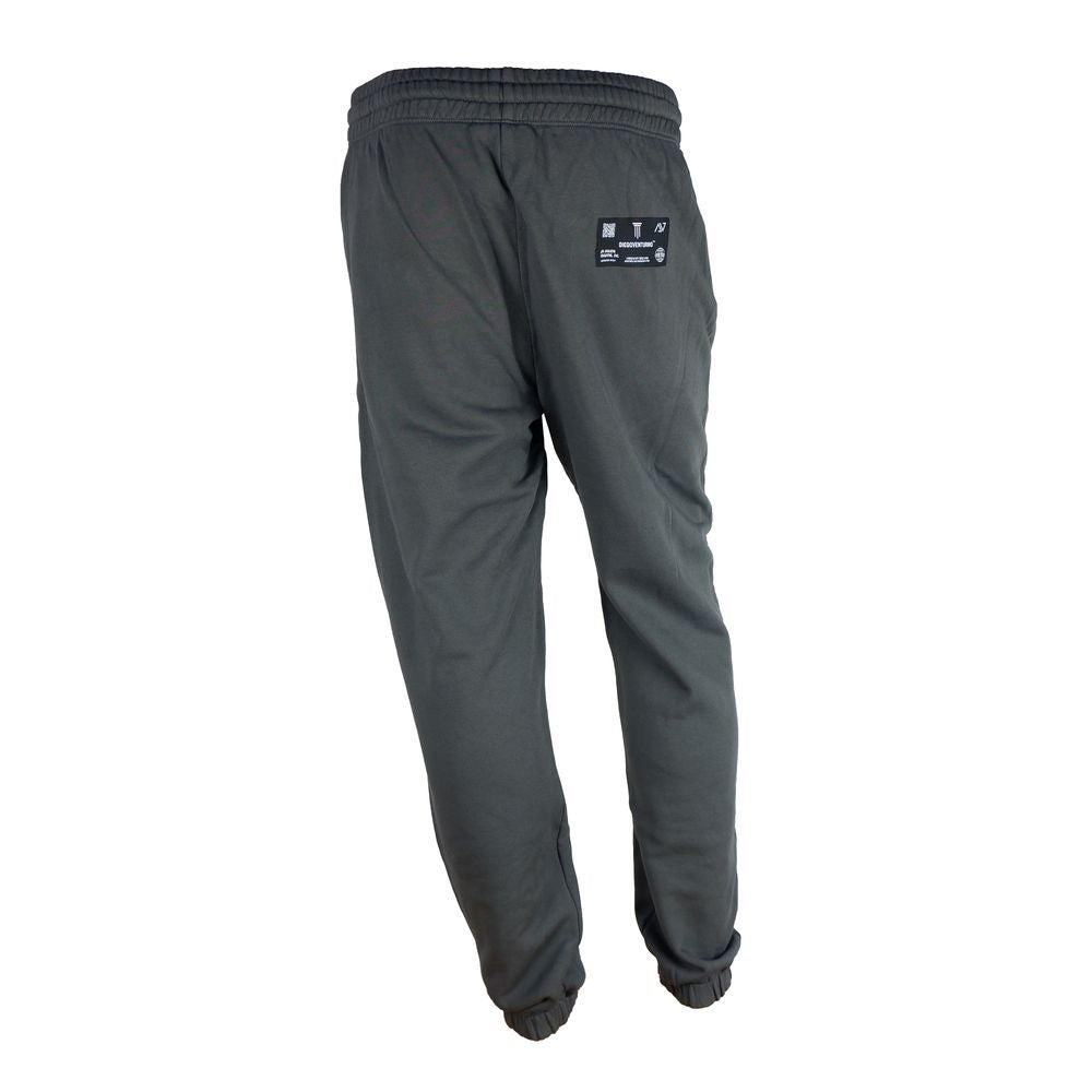 Diego Venturino Gray Cotton Men's Track Pant