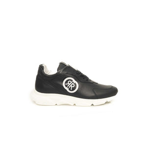 Cerruti 1881 Blue Cowhide Men's Sneaker