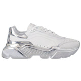 Dolce & Gabbana White Calfskin Men Sneaker