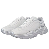 Dolce & Gabbana White Calfskin Men Sneaker