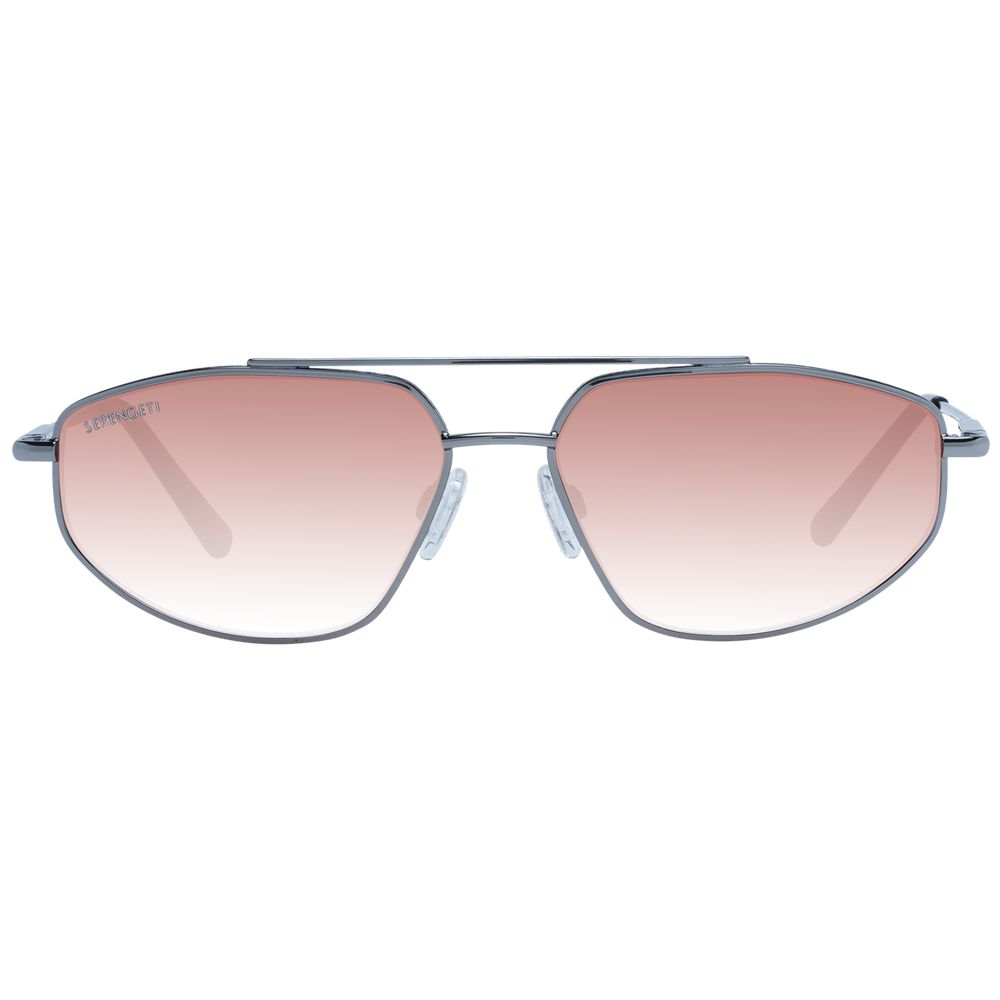 Serengeti Gray Men Sunglasses