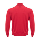 Gran Sasso Elegant Crimson Wool T-Shirt for Men