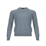 Gran Sasso Elegant Cashmere Sweater in Chic Gray