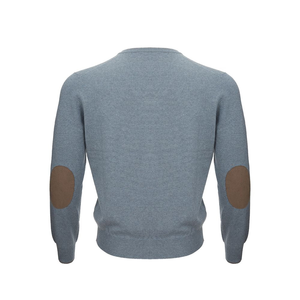 Gran Sasso Elegant Cashmere Sweater in Chic Gray