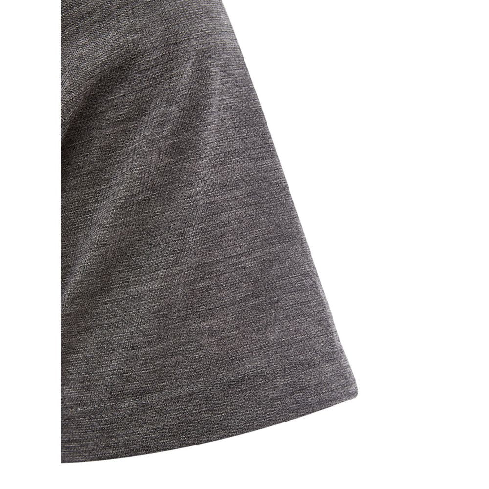 Lardini Elegant Gray Woolen Designer T-Shirt