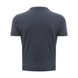 Gran Sasso Elegant Gray Cotton T-Shirt