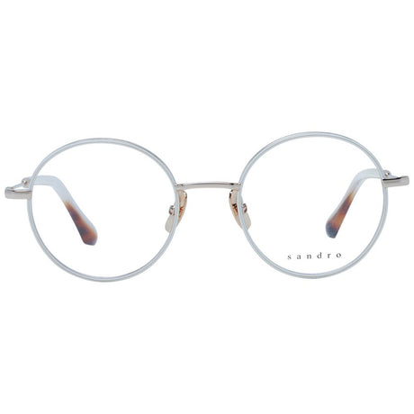 Sandro White Stainless Steel Glasses (Frames)