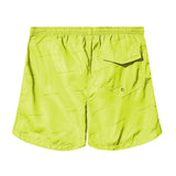 Comme Des Fuckdown Yellow Polyester Men Bermuda Shorts