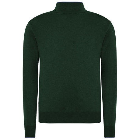 La Martina Green Acrylic Sweater