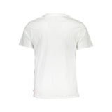 Levi's White Cotton Men T-Shirt