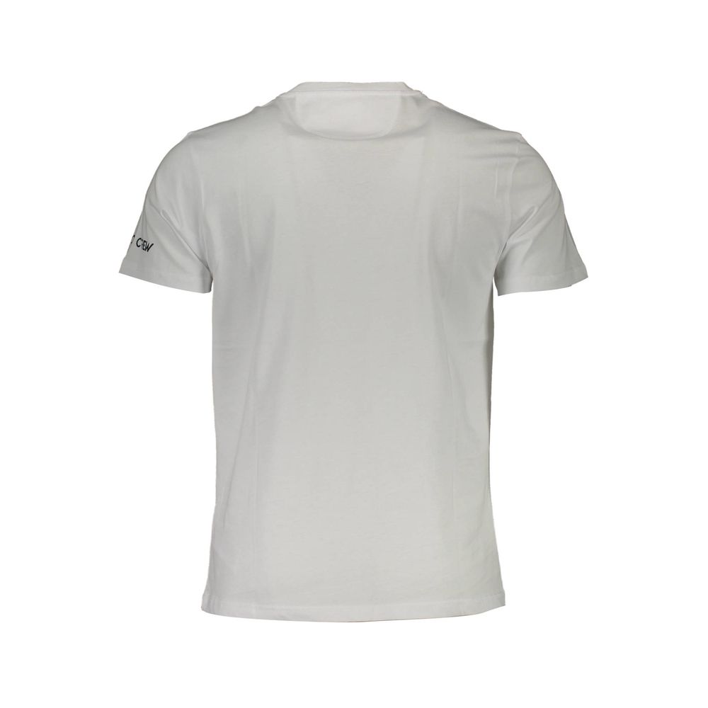 La Martina White Cotton Men T-Shirt