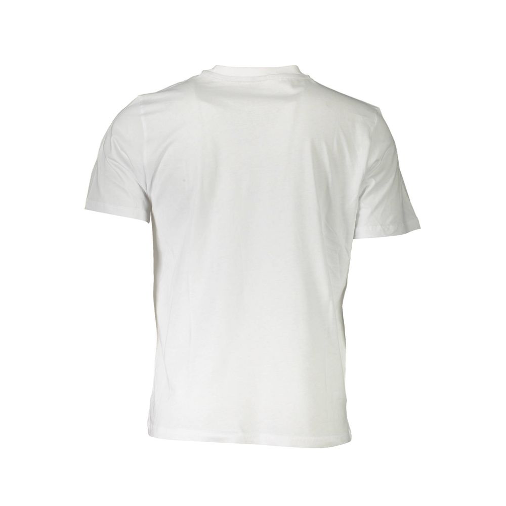 North Sails White Cotton Men T-Shirt