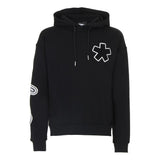 Comme Des Fuckdown Black Cotton Men's Hooded Sweater