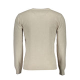 U.S. POLO ASSN. Beige Wool Men Sweater