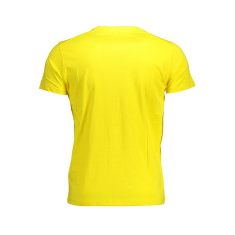 U.S. POLO ASSN. Yellow Cotton Men TShirt