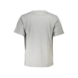 North Sails Gray Cotton Men T-Shirt