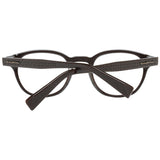 Ermenegildo Zegna Brown Men Optical Frames