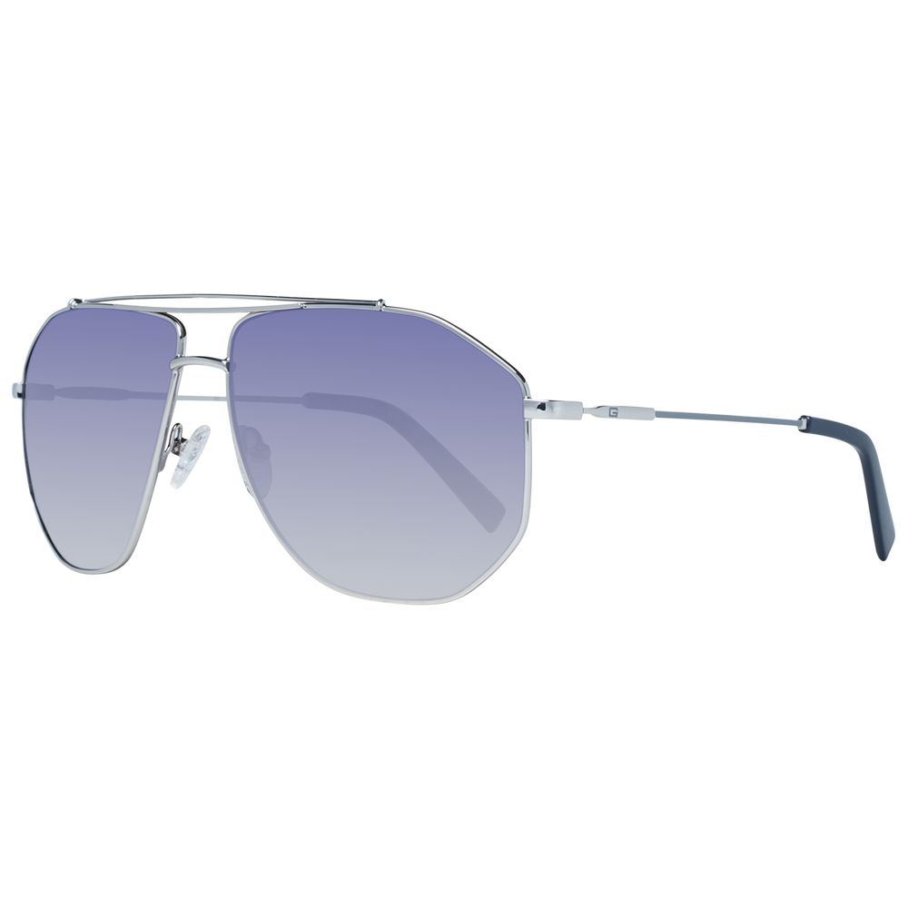 Guess Silver Men Sunglasses