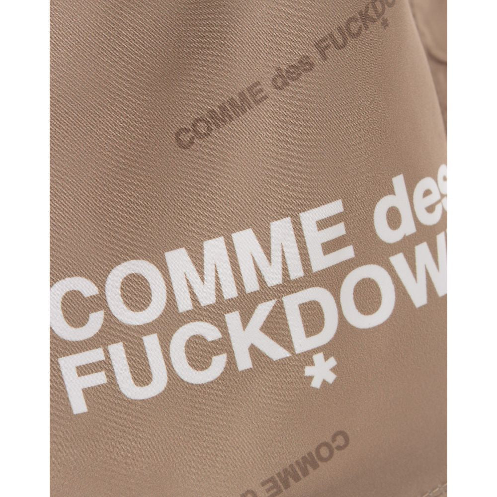 Comme Des Fuckdown Beige Polyester Men Swimwear