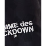 Comme Des Fuckdown Black Polyester Men's Bermuda Short