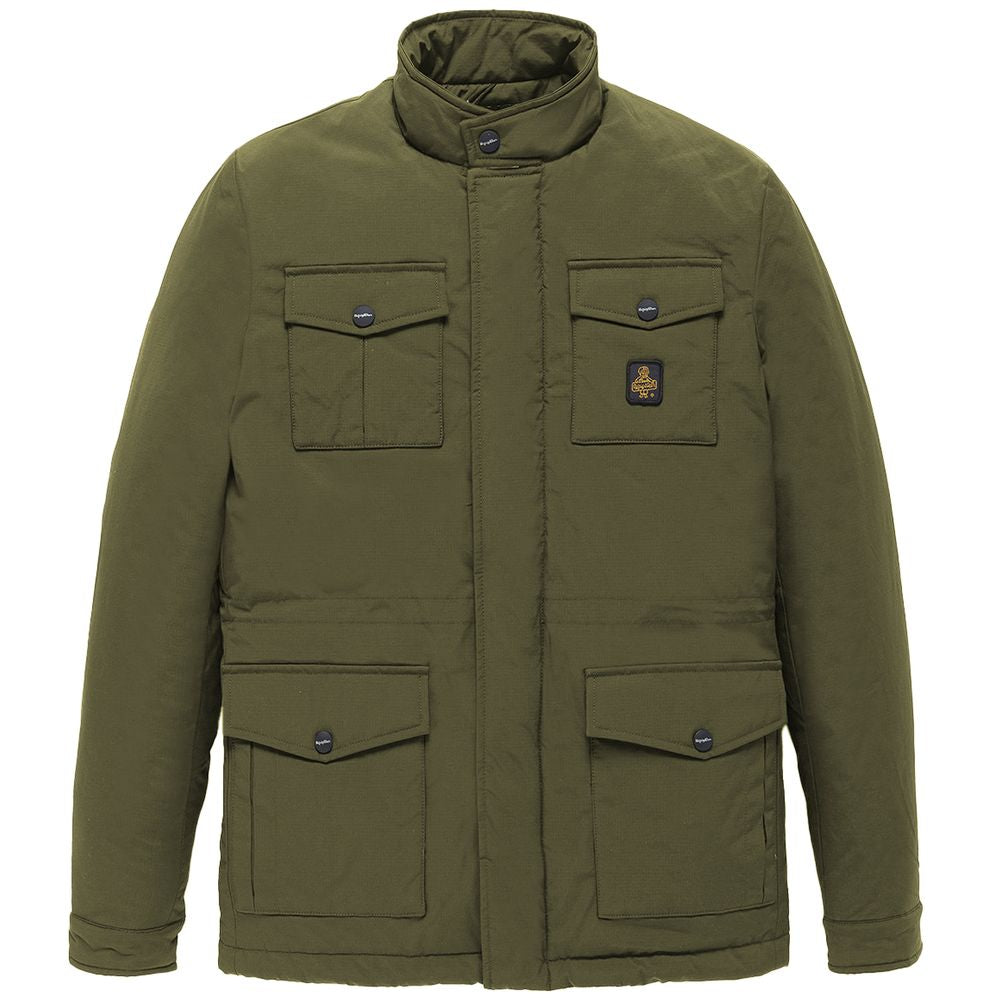 Refrigiwear Green Nylon Men Jacket