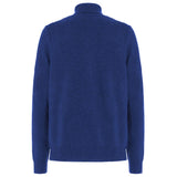 Malo Blue Wool Men Sweater