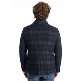 Roberto Pepe Luxury Blue Wool Men's Jacket