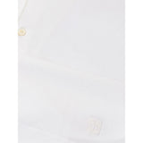 Corneliani White Cotton Polo Shirt