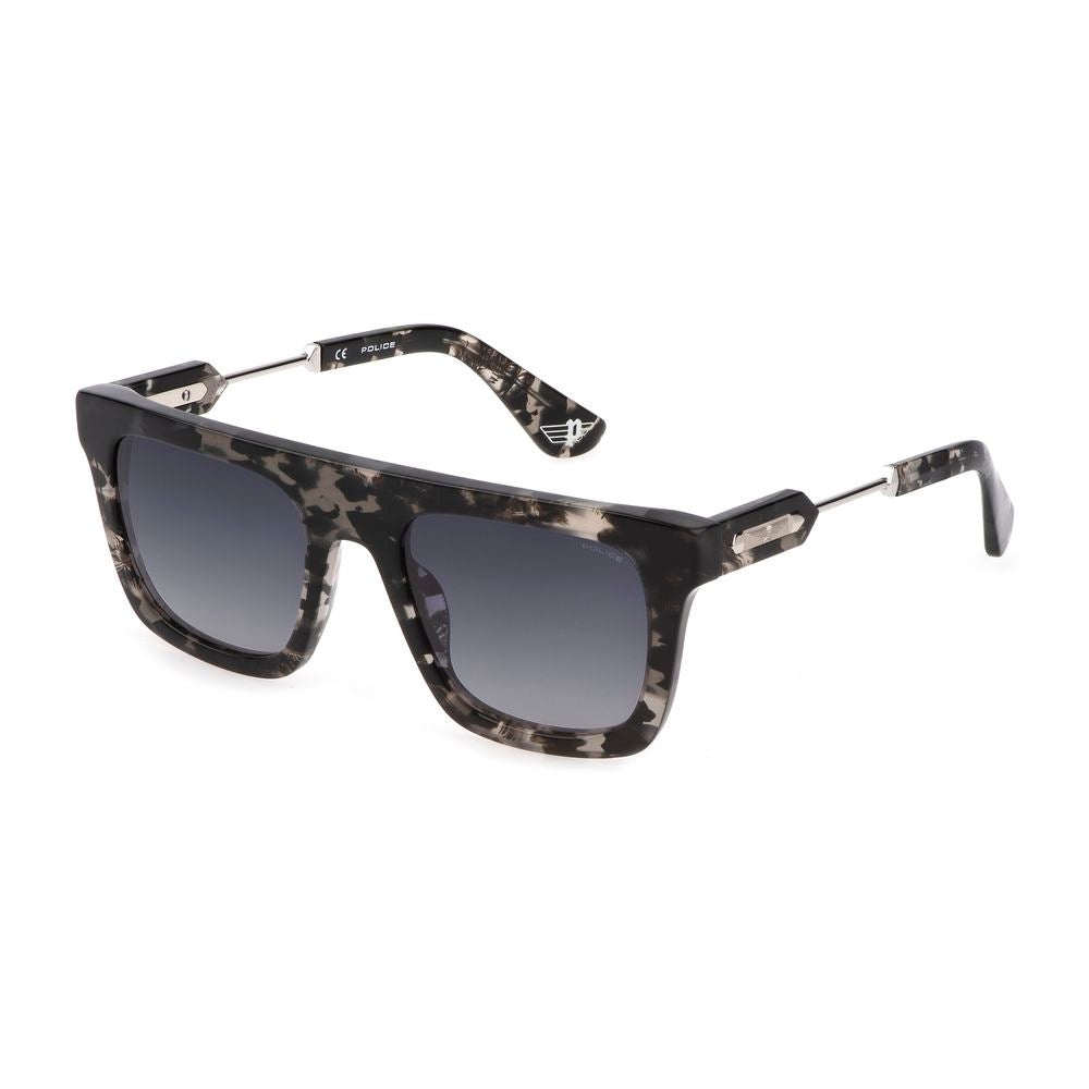 Police Black Acetate Sunglasses