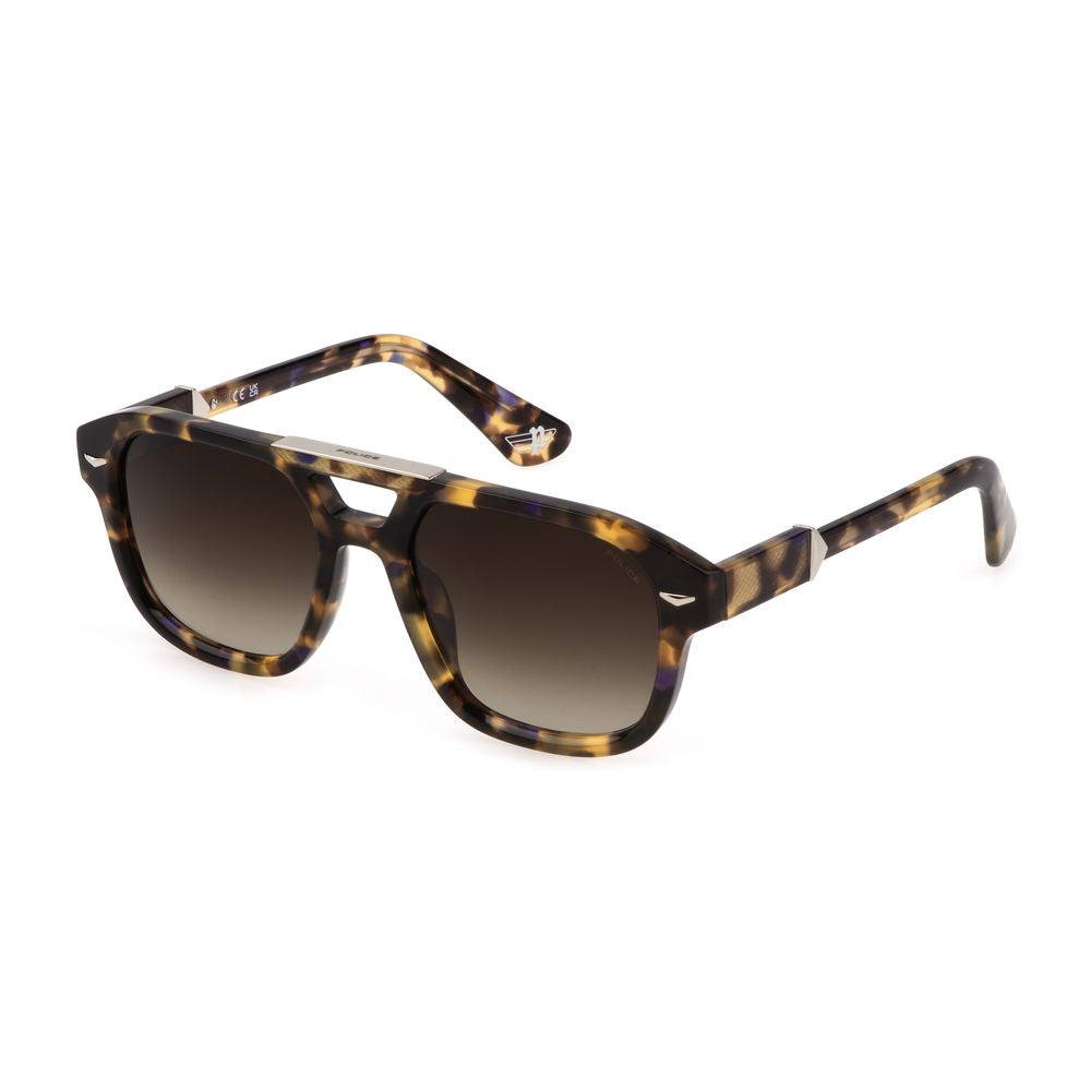 Police Brown Acetate Sunglasses